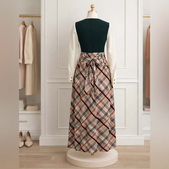 VINTAGE Melissa Lane Dress 1970’s?? Ankle Length Womens size 10 - Picture 3 of 13